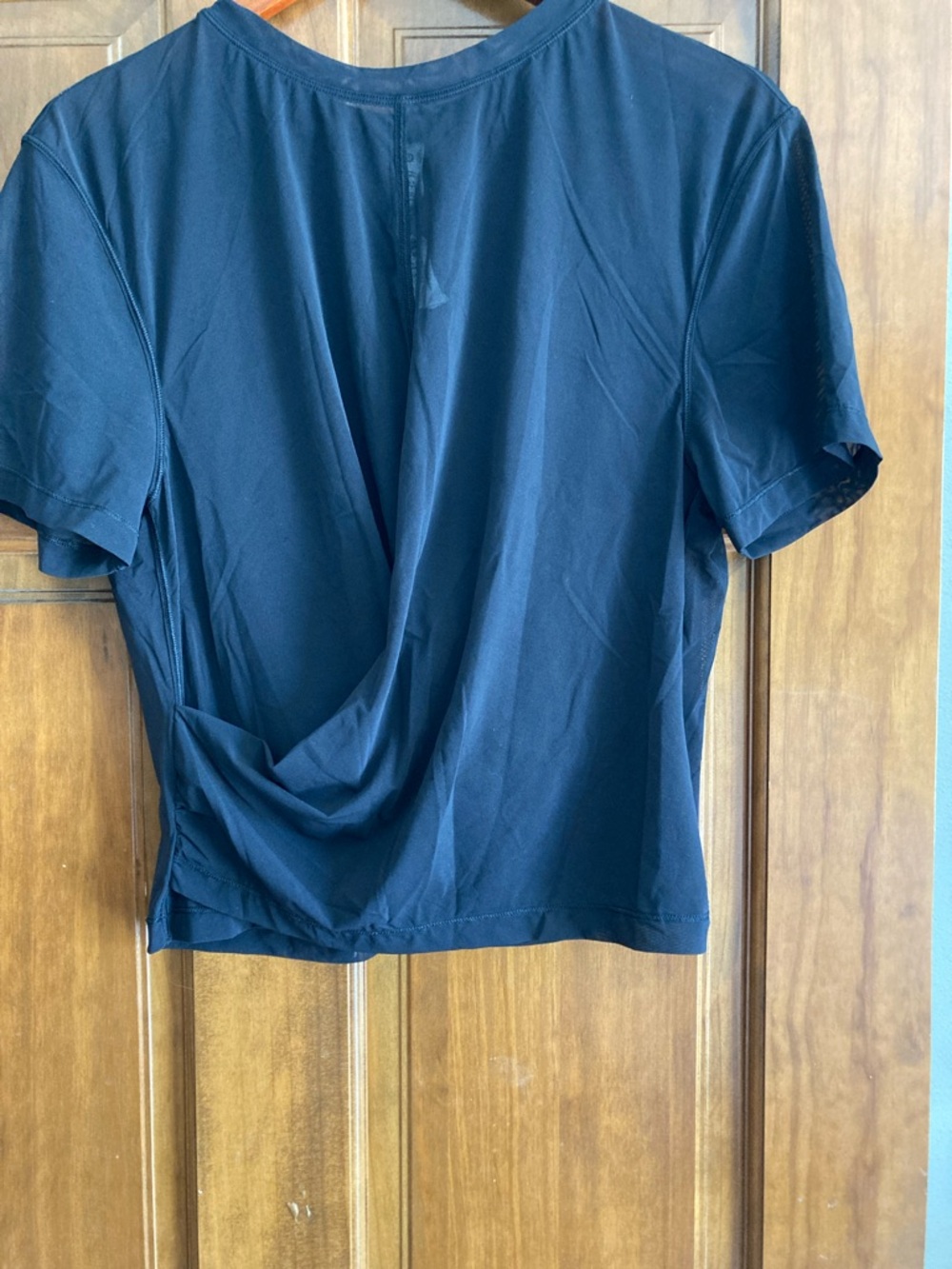 lululemon athletica sheer twist front tee